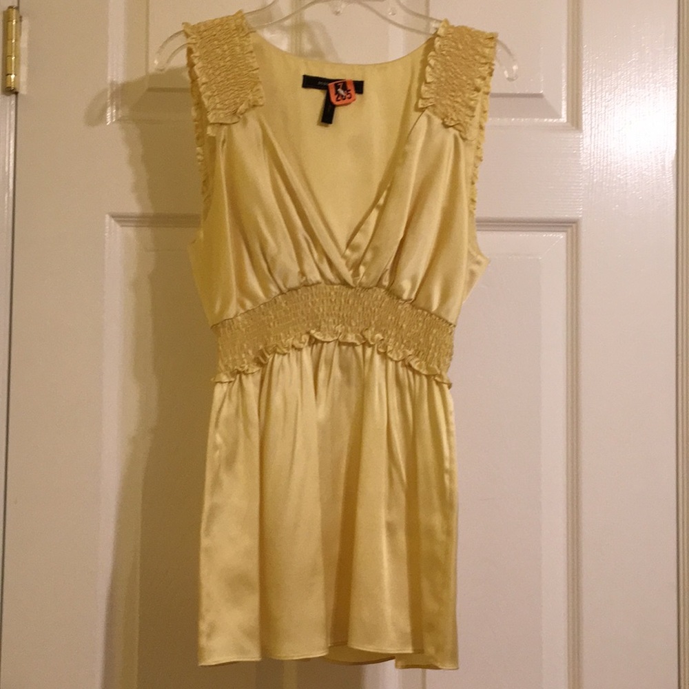 BCBG Maxazria low cut blouse